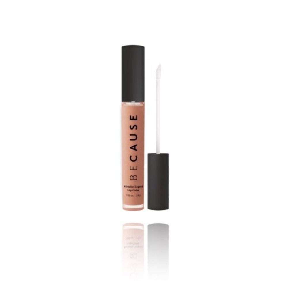 Because‎ Cosmetics Come Hither Cocoa Metallic Liquid Lip Color